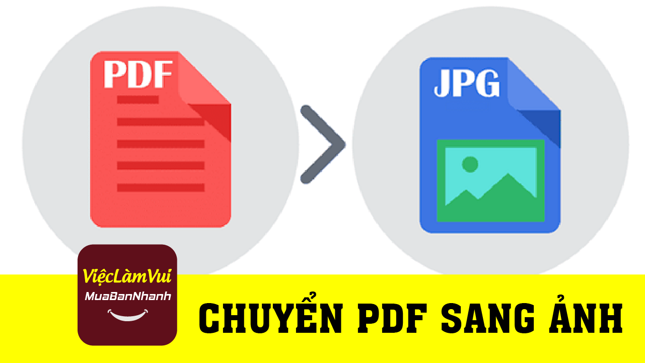 Hướng dẫn chuyển PDF sang hình ảnh