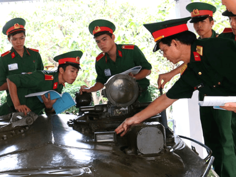 Điểm chuẩn trường Sĩ quan kỹ thuật quân sự 2020