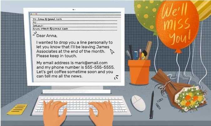 Mail xin nghỉ việc - Cách viết chuẩn, khéo léo, để lại ấn tượng tốt khi bạn thôi việc