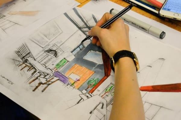 Ngành thiết kế đồ hoạ thi khối nào?