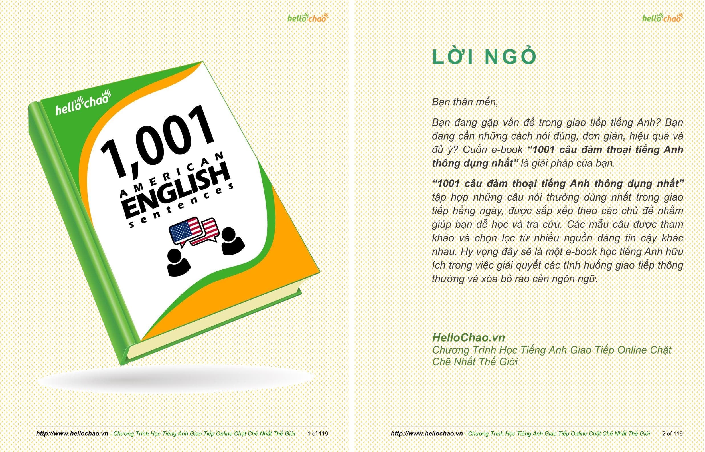 1000 câu tiếng Anh thông dụng PDF