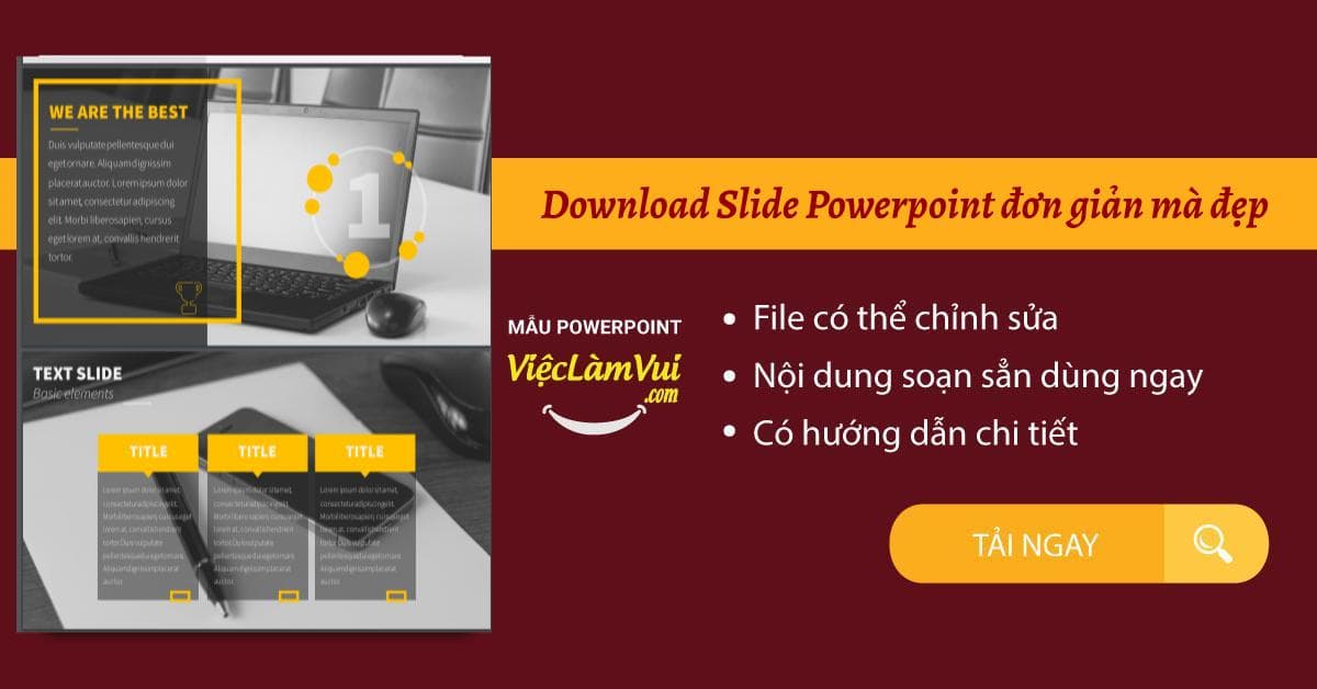 Download Slide Powerpoint đơn giản mà đẹp