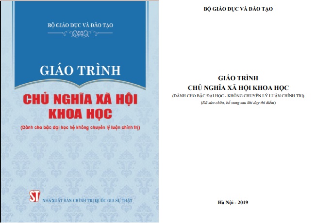 Giáo trình Chủ nghĩa xã hội khoa học PDF