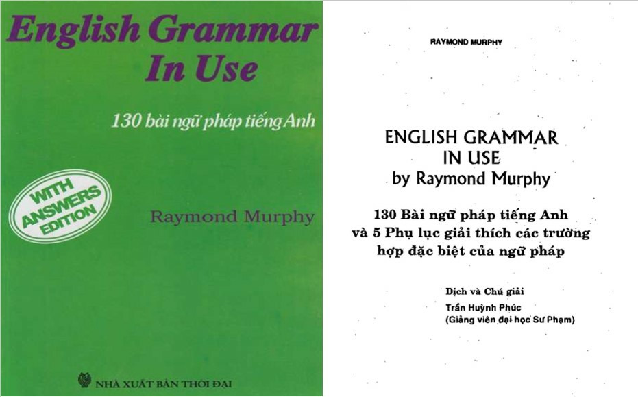 English Grammar In Use song ngữ PDF