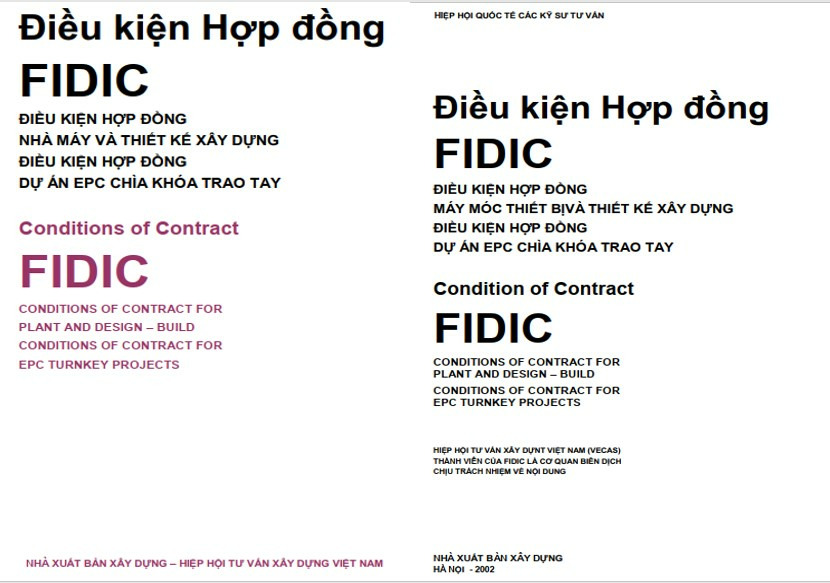 Tài liệu hợp đồng Fidic song ngữ PDF