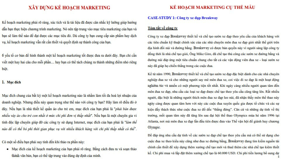 Kế hoạch marketing cho sản phẩm mới - Tài liệu hướng dẫn chi tiết và ví dụ tham khảo