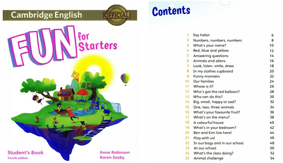 Tải Fun for Starters 4th Edition PDF miễn phí