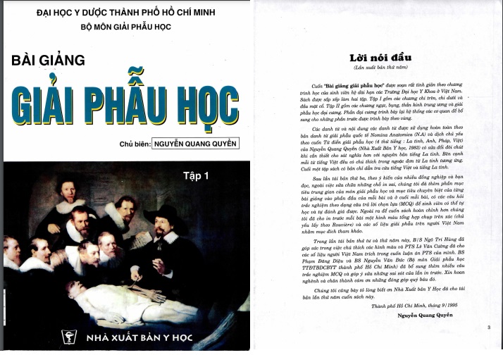 Tải Sách Giải phẫu học Nguyễn Quang Quyền PDF