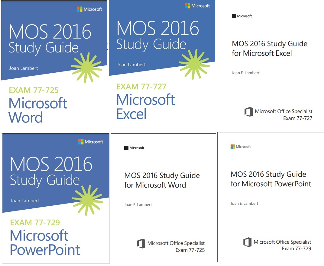 Tài liệu luyện thi MOS (Microsoft Office Specialist)