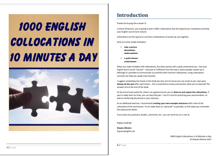 1000 English Collocations In 10 Minutes A Day PDF Free Download