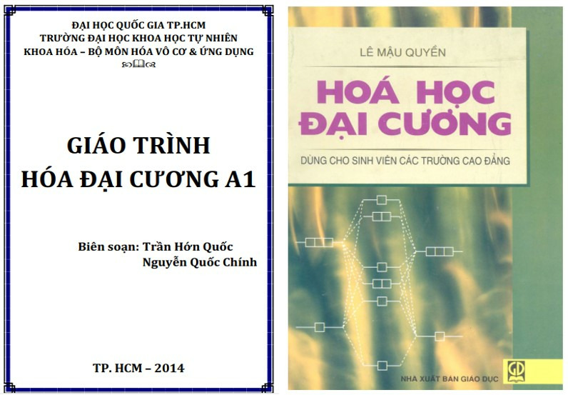 Giáo trình hóa học đại cương PDF