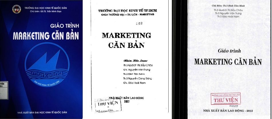 Giáo trình Marketing căn bản PDF