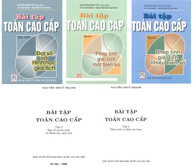 Bài tập toán cao cấp 1 PDF