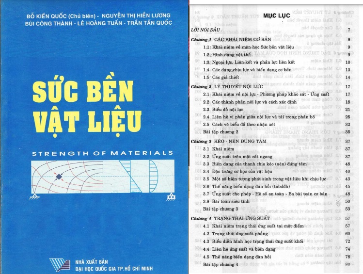 Giáo trình sức bền vật liệu Đỗ Kiến Quốc PDF