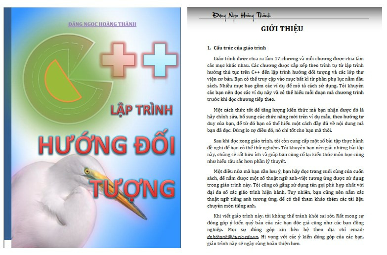 Giáo trình lập trình hướng đối tượng C++ PDF