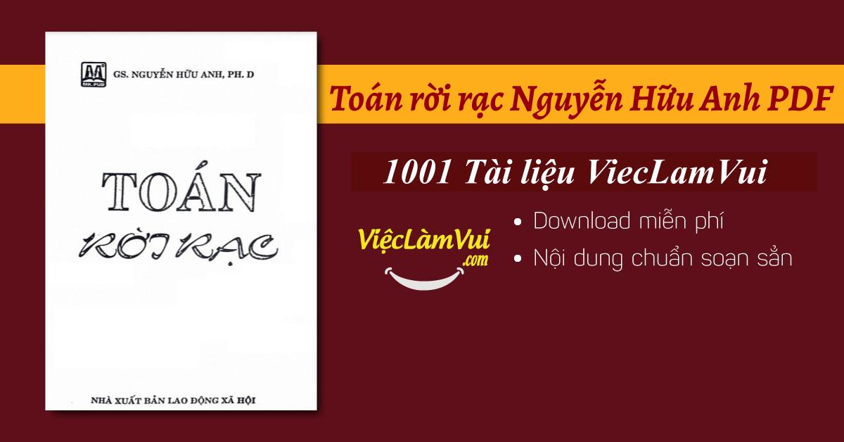 Toán rời rạc Nguyễn Hữu Anh PDF