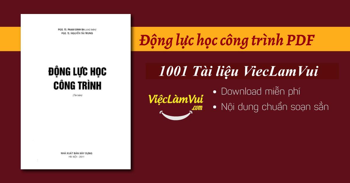 Động lực học công trình PDF