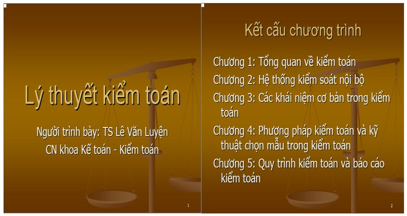 Lý thuyết kiểm toán căn bản PDF