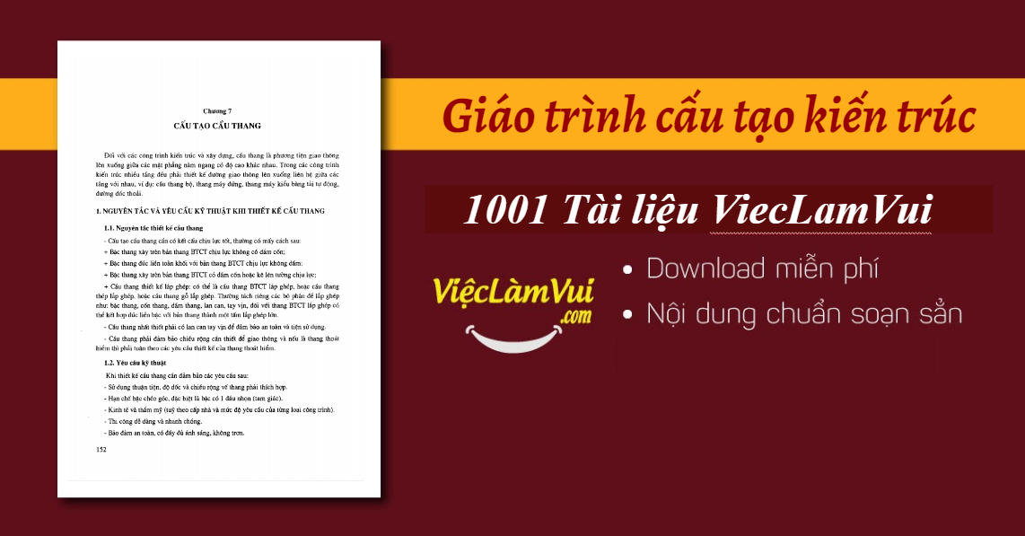 Giáo trình cấu tạo kiến trúc