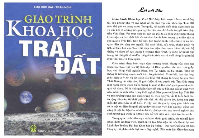 Giáo trình khoa học trái đất PDF