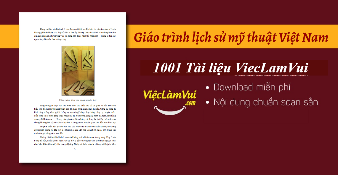 Giáo trình lịch sử mỹ thuật Việt Nam