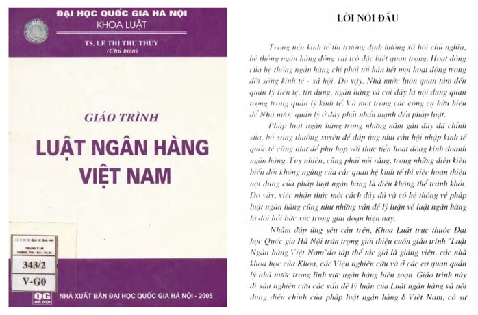 Giáo trình luật ngân hàng PDF