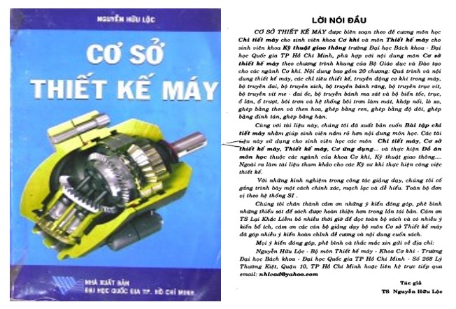 Giáo trình cơ sở thiết kế máy PDF