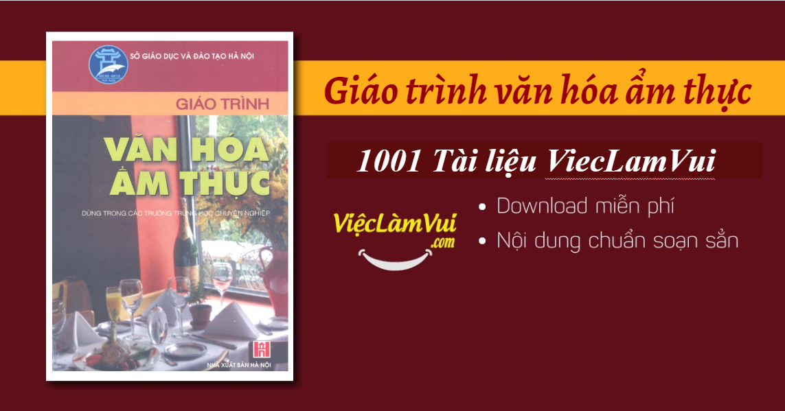 Giáo trình văn hóa ẩm thực - Nguyễn Nguyệt Cầm