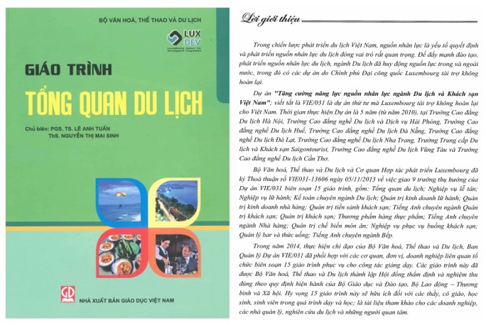 Giáo trình tổng quan du lịch PDF