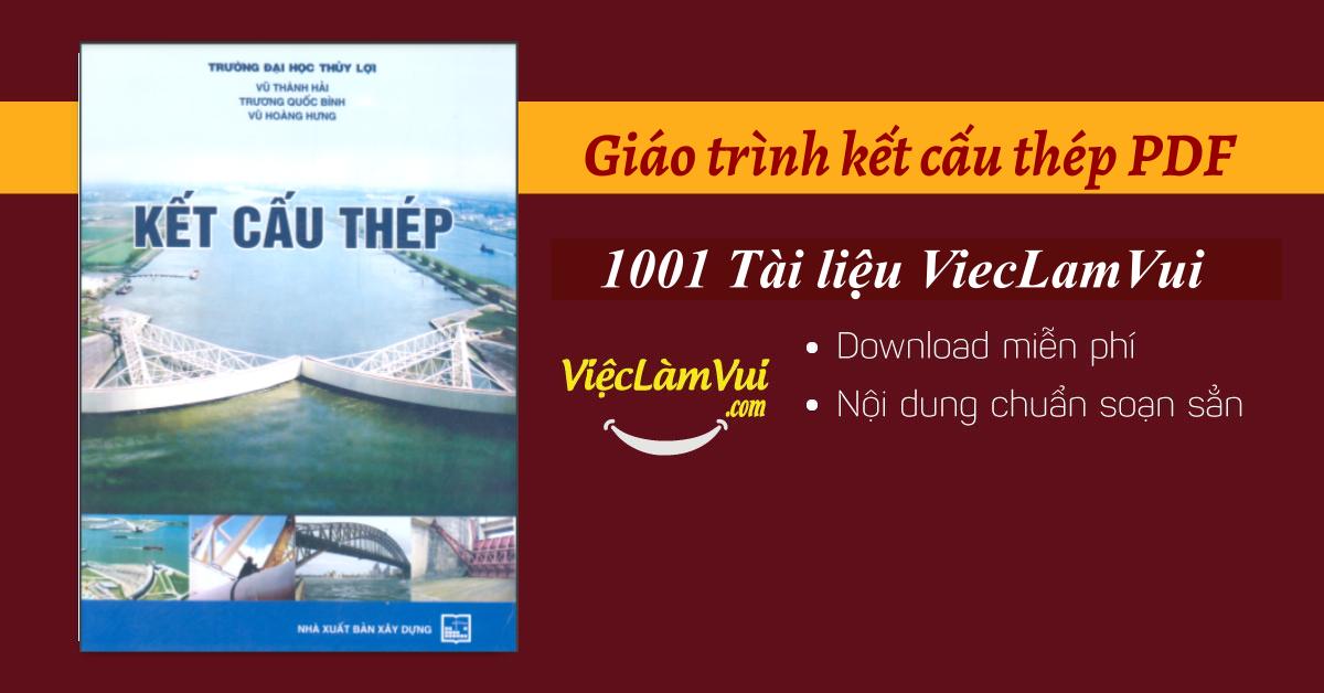 Giáo trình kết cấu thép PDF