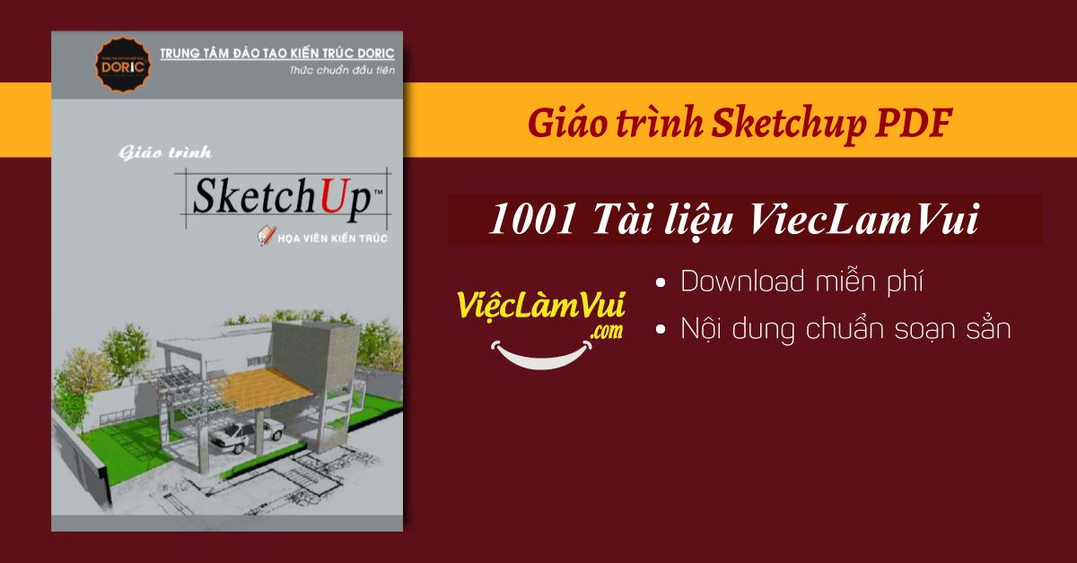 Giáo trình Sketchup PDF