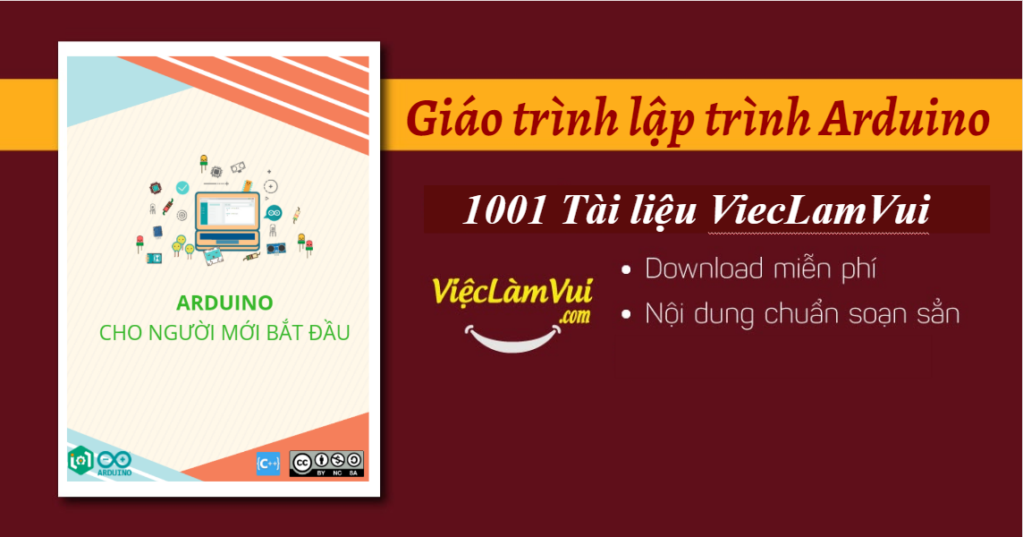 Giáo trình lập trình Arduino PDF