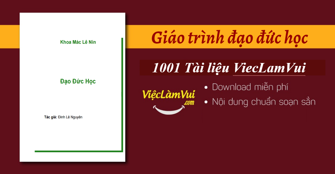 Giáo trình đạo đức học PDF