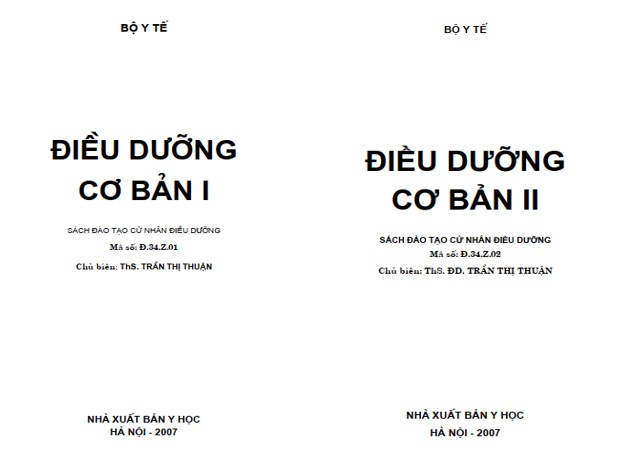 Giáo trình điều dưỡng cơ bản PDF