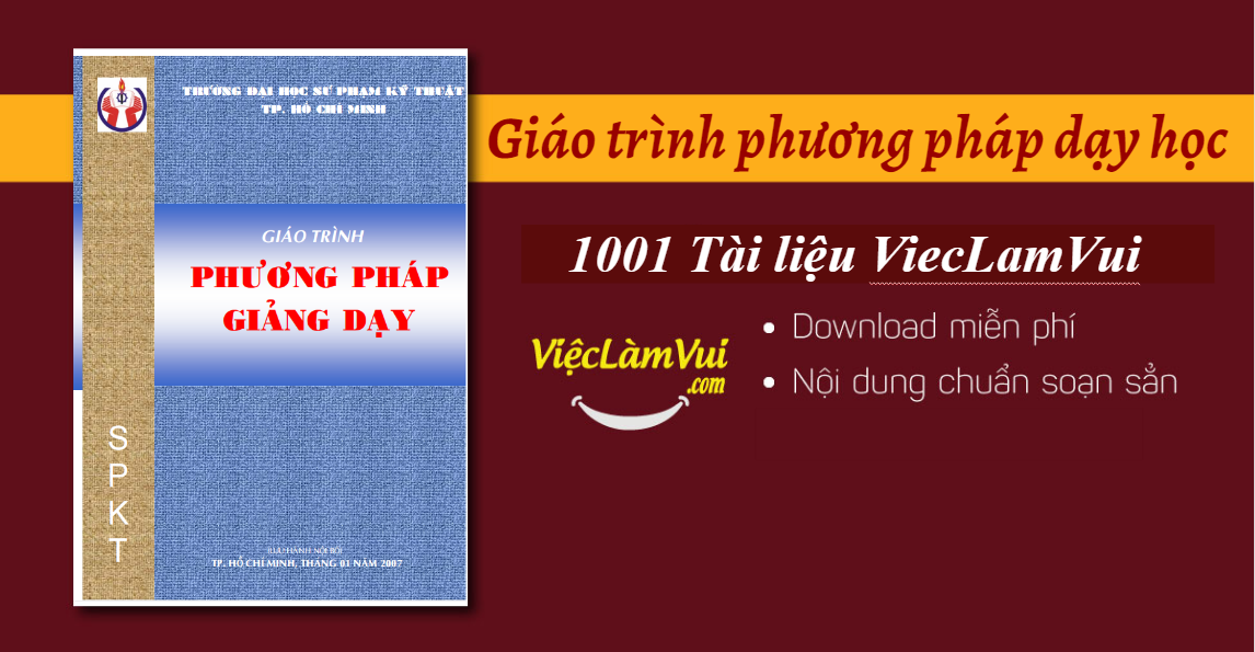 Giáo trình phương pháp dạy học SPKT