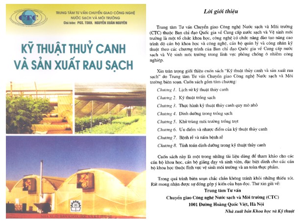 Giáo trình trồng rau thuỷ canh PDF