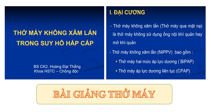 Bài giảng thở máy