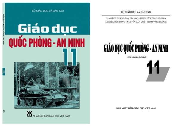 Sách giáo dục quốc phòng lớp 11 PDF