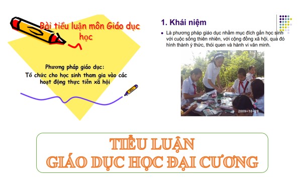 Top 5 tiểu luận giáo dục học đại cương