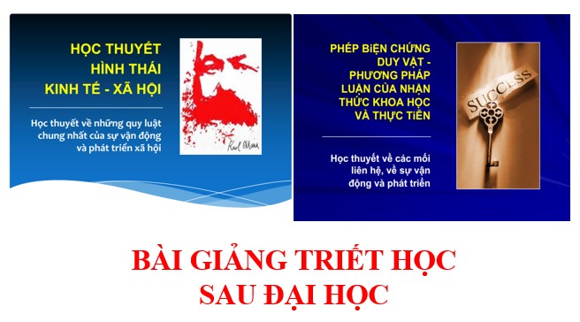 Bài giảng triết học sau đại học PDF, PPT
