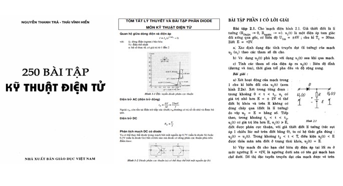 Bài tập kỹ thuật điện tử có lời giải
