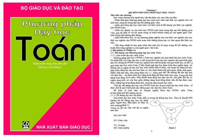 Giáo trình sư phạm toán PDF