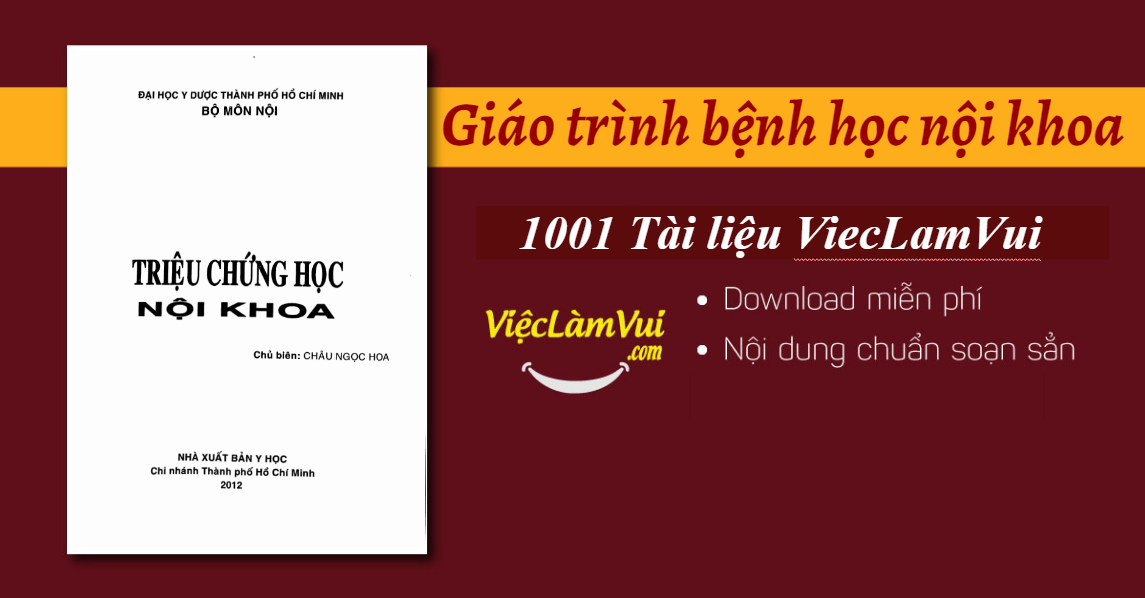 Giáo trình bệnh học nội khoa PDF