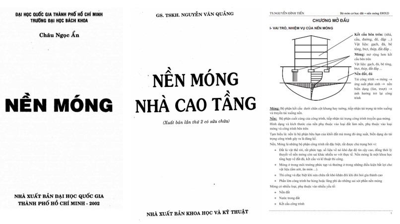 Giáo trình nền móng PDF