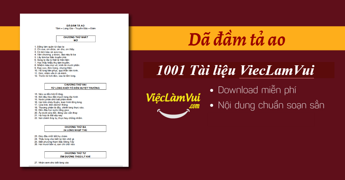 Dã đàm tả ao PDF