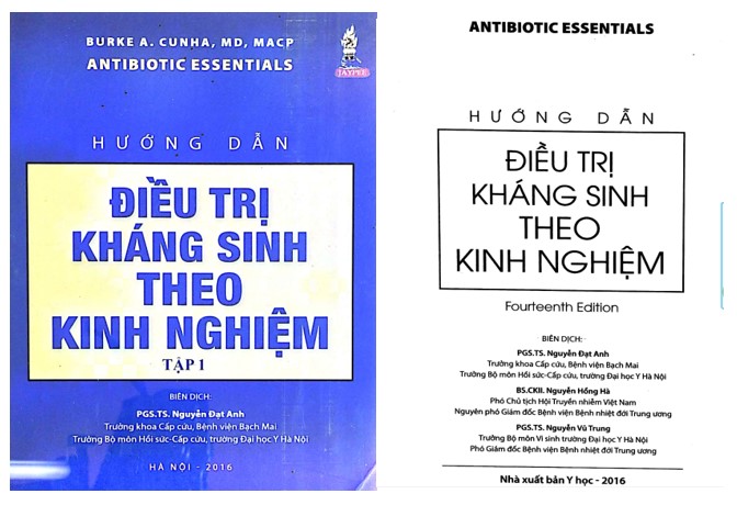 Ebook Điều trị kháng sinh theo kinh nghiệm PDF