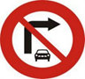 Biển báo cấm xe ô tô rẽ phải - ViecLamVui
