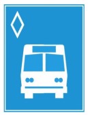 Biển số R.403c “Đường dành cho xe buýt”