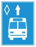 Biển số R.412e “Làn đường dành cho xe buýt”