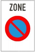 Biển R.E,9a “Cấm đỗ xe trong khu vực”